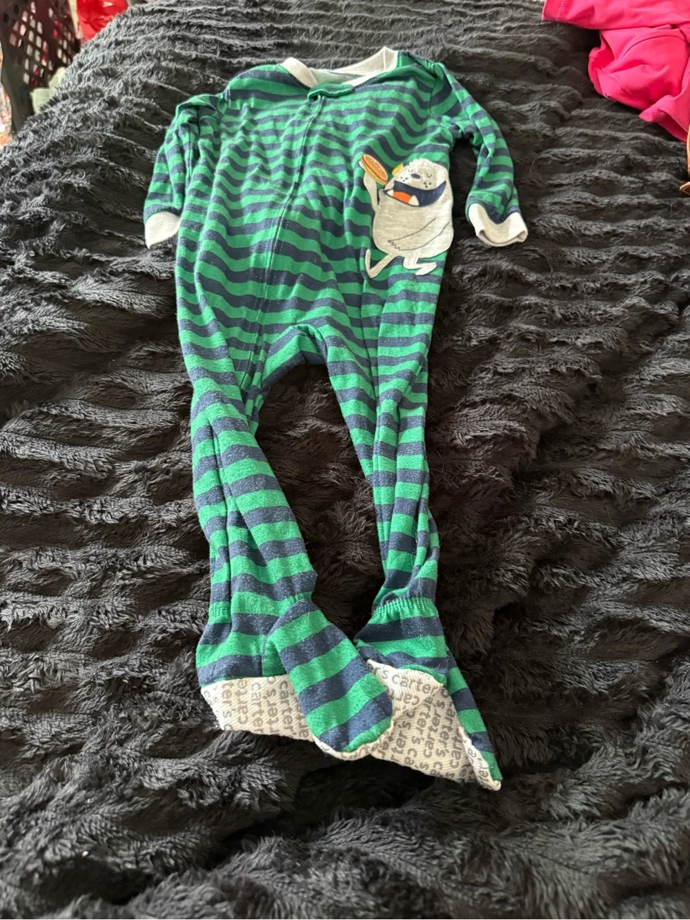 Disney footie pajama